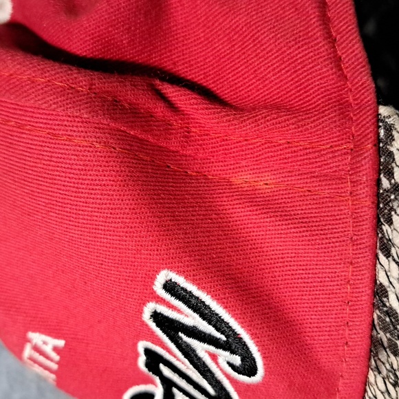 Mitchell & Ness Vintage 90's Atlanta Falcons RSVP Gallery Snakeskin Snapback Hat - Picture 14 of 16